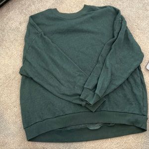 green american eagle crew neck size large